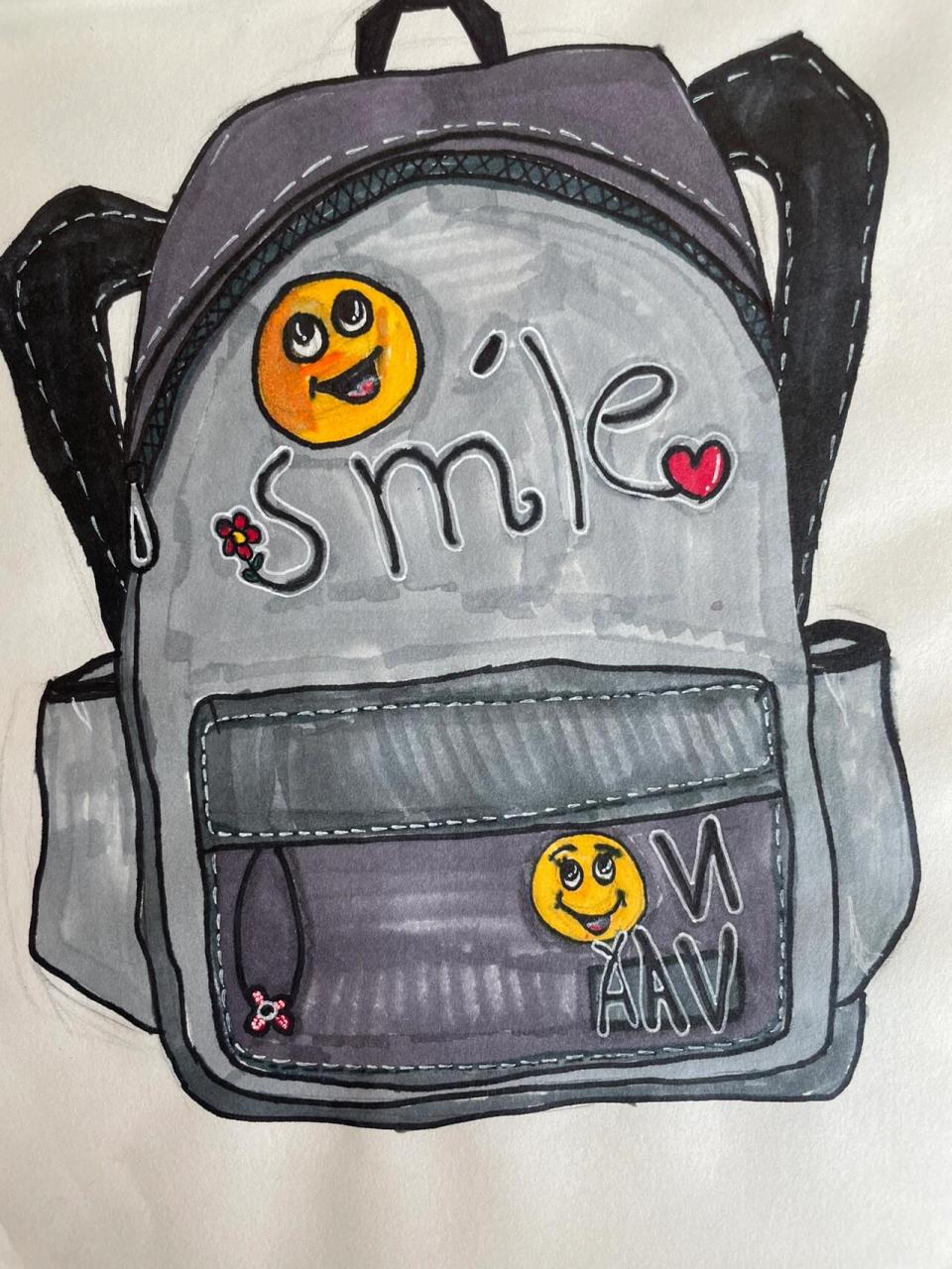 人美版小学美术五年级下册《我的书包》 是一群有才华的孩子 孩子们画