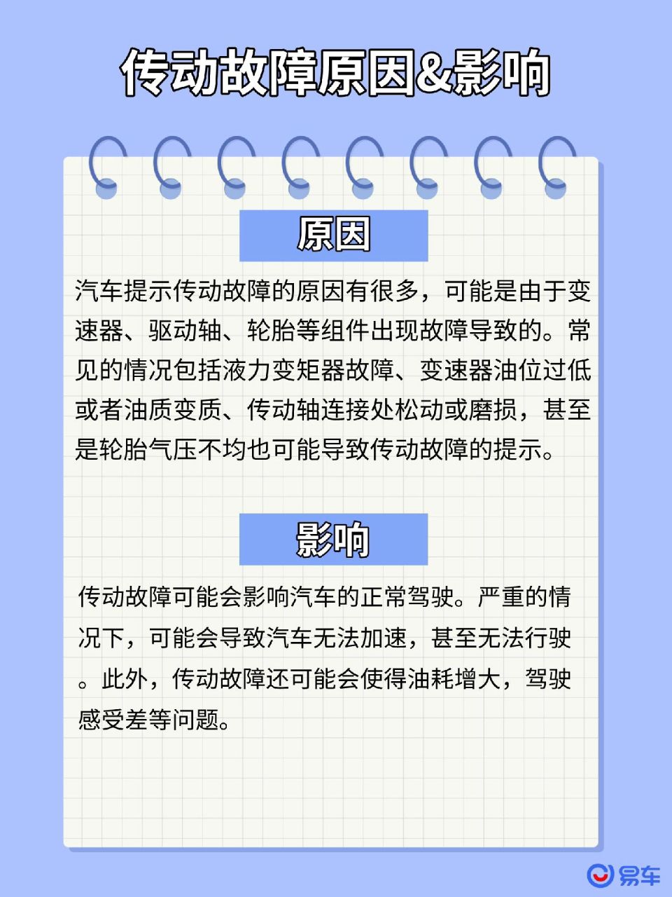 传动故障提示该如何应对?