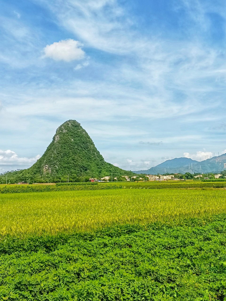 百里画廊-水墨阳春马兰风光 97广东省阳春市马水镇马兰村,被秀美