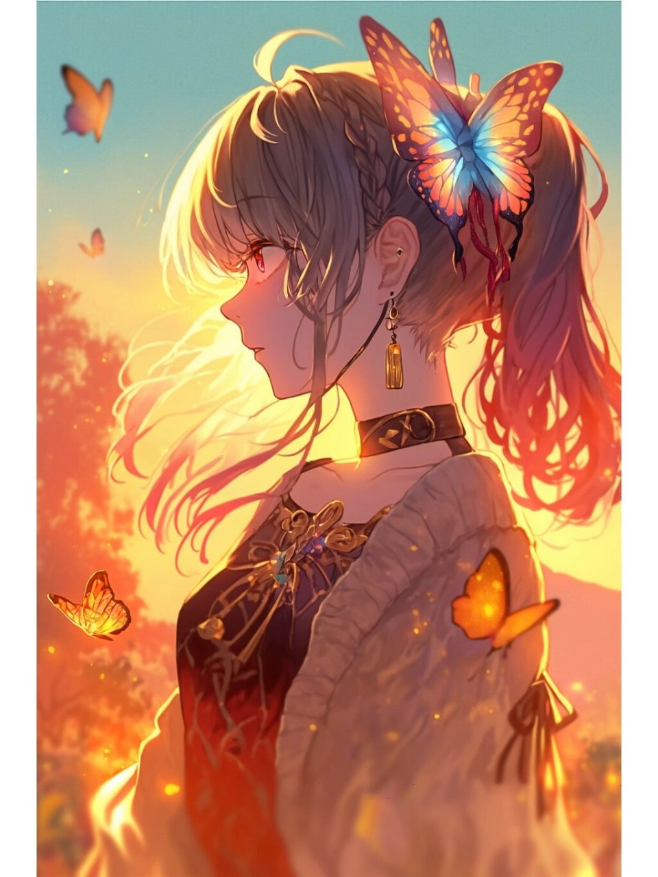 03蝴蝶少女|红带袖蝶|蝴蝶仙子系列 第二张简直太美了吧,你会喜欢哪