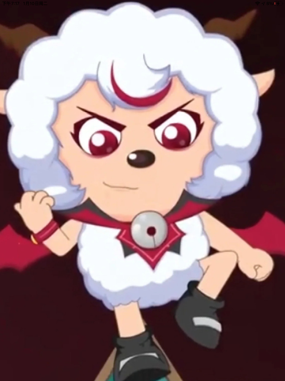 《喜羊羊与灰太狼之勇闯四季城》喜羊羊变成破影大王真的好看!09