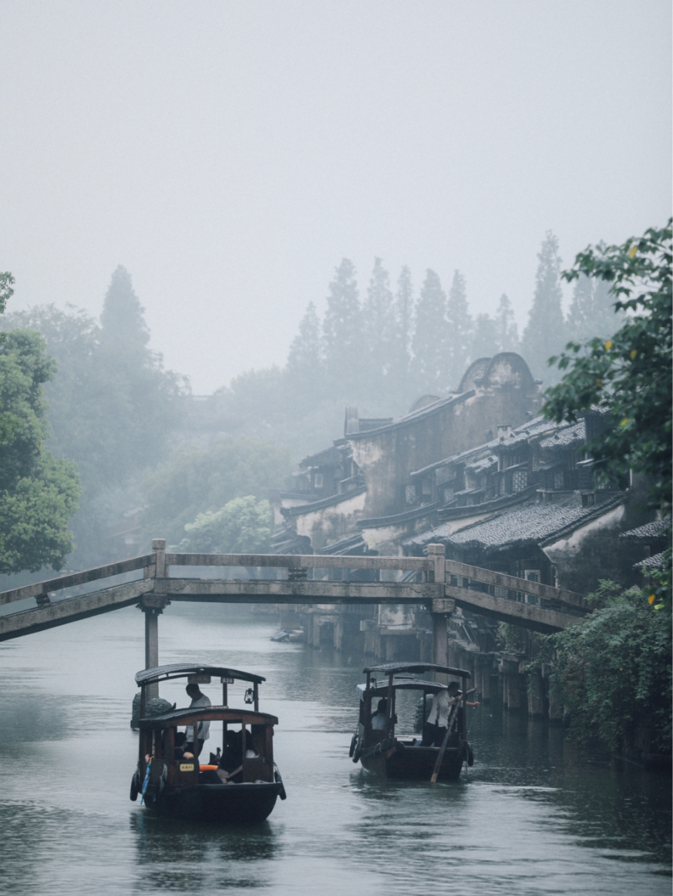 雨中江南风景图片大全图片