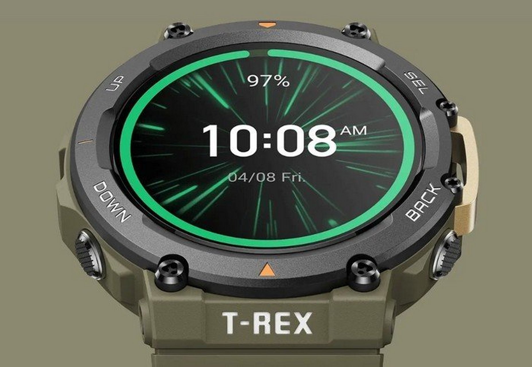 躍我amazfit(原華米)發佈了amazfit t-rex 2 海洋藍限定版智能手錶