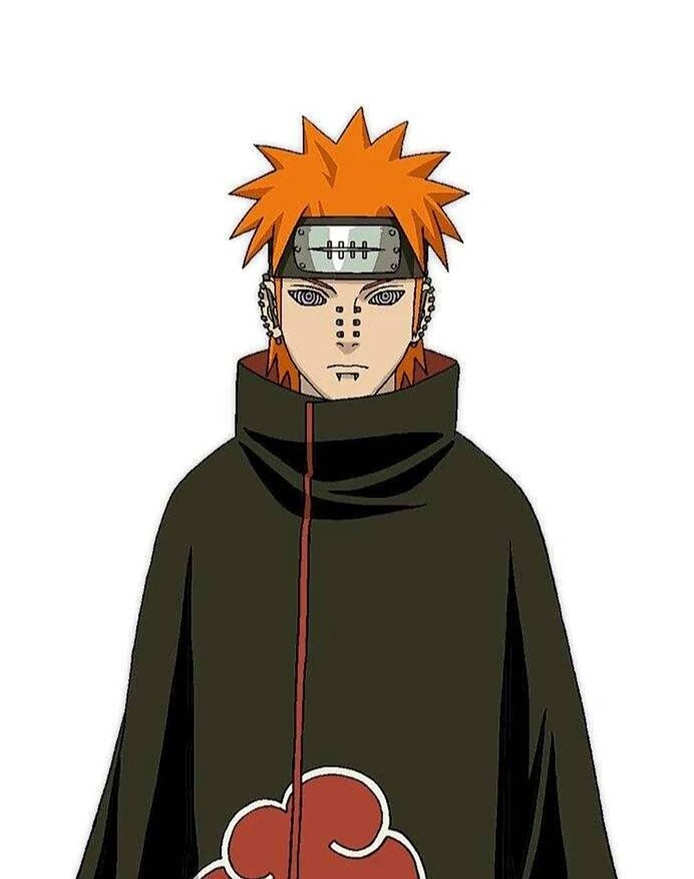 晓组织人物志佩恩 图1天道佩恩(cv堀内贤雄)图二六道佩恩(皆为男性)图