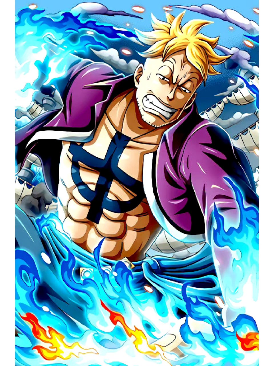 海贼王-不死鸟马尔科