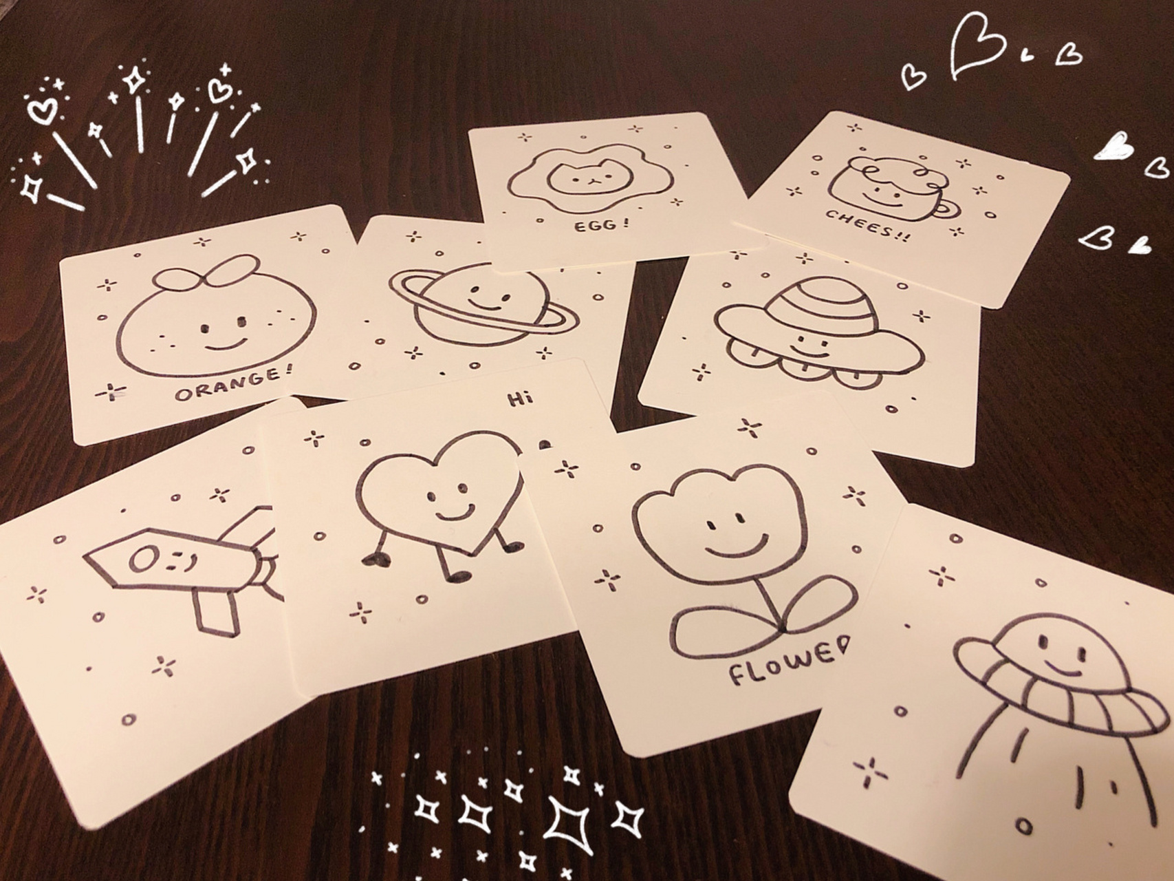 ins简笔画|今天你开怀大笑了吗?