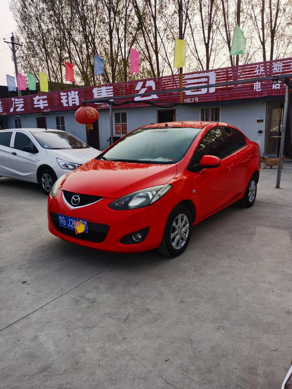 10年马自达二手动挡,全车原版有补漆,无事故 审车保险费用年底,价格