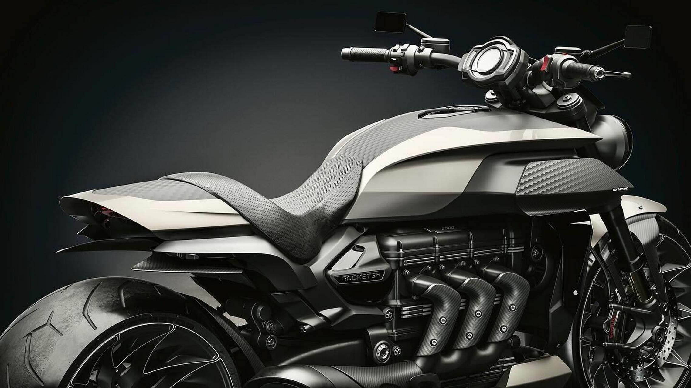 凯旋火箭3  2500cc排量.box39 作品 凯旋火箭 机车改装