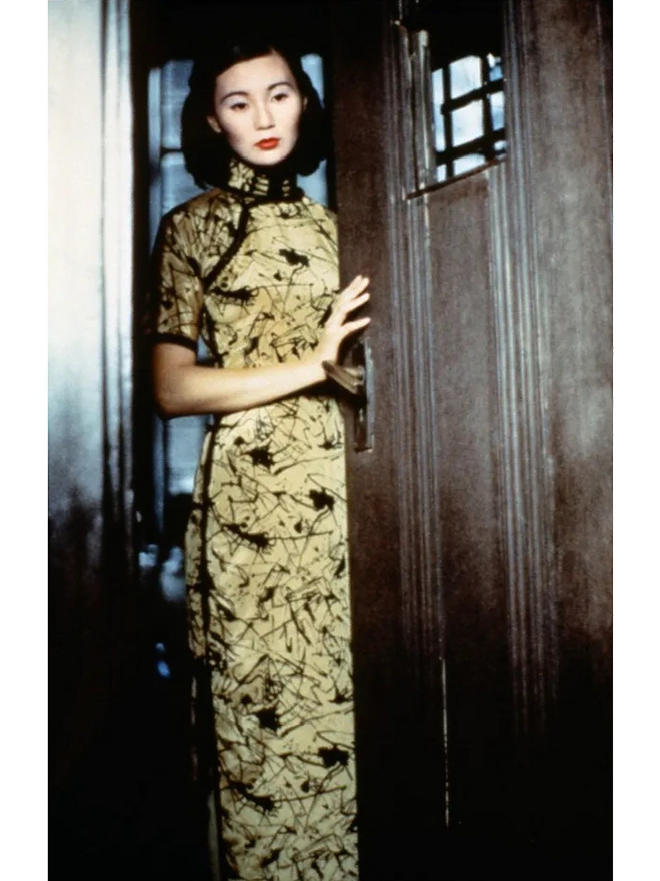穿旗袍的张曼玉真的太9315了