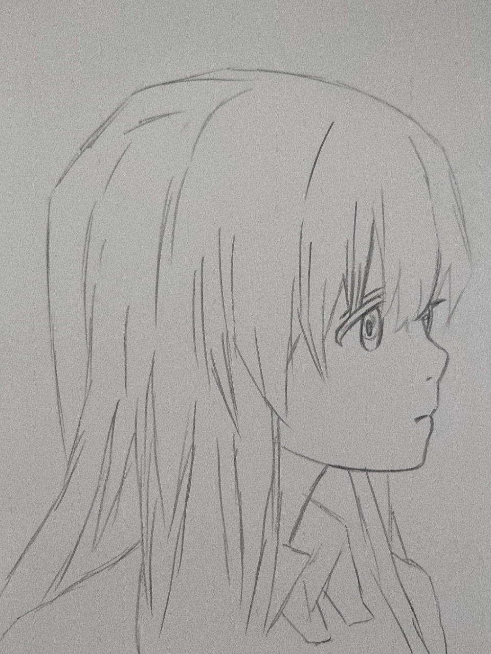 画一个硝子 #声之形