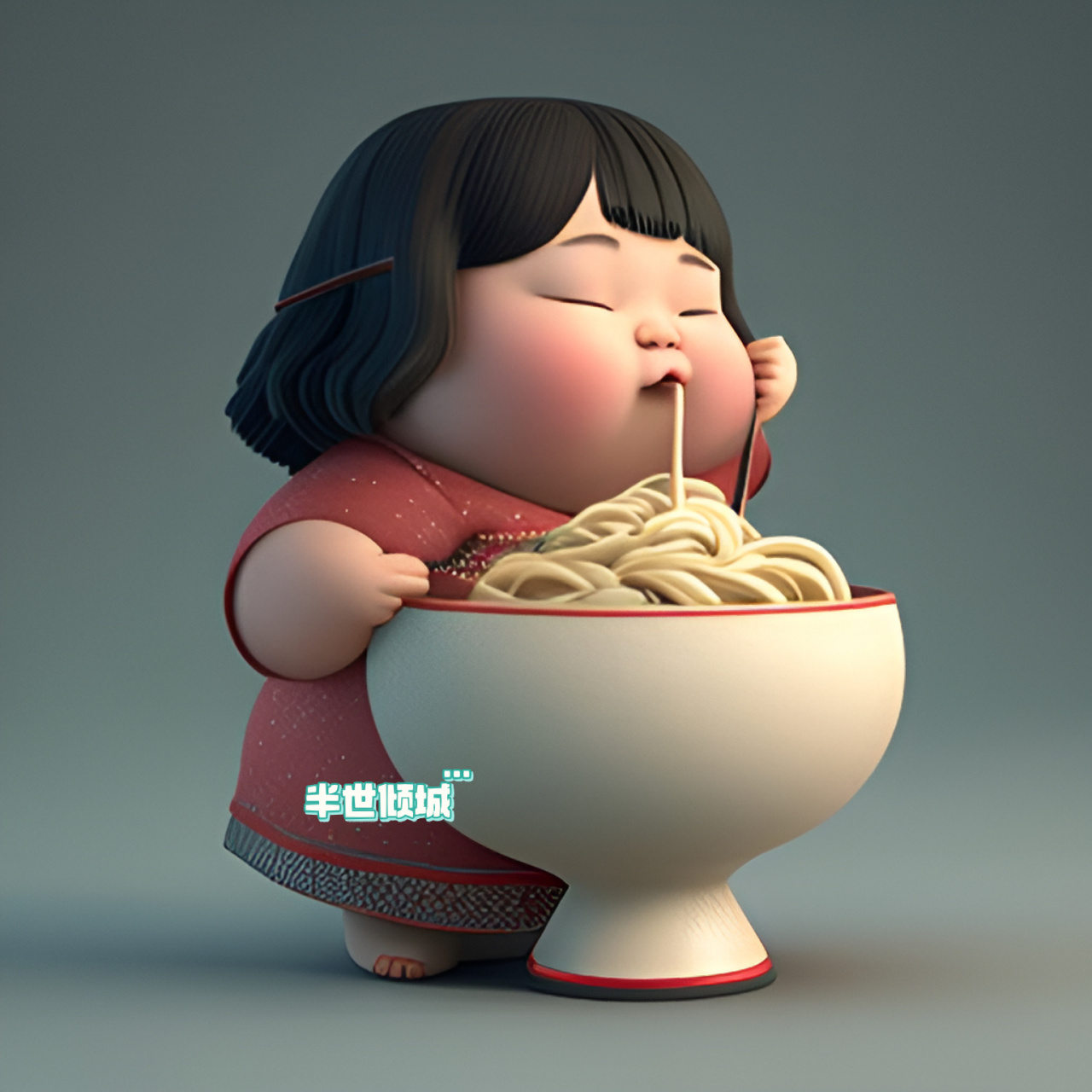 女闺蜜吃货头像