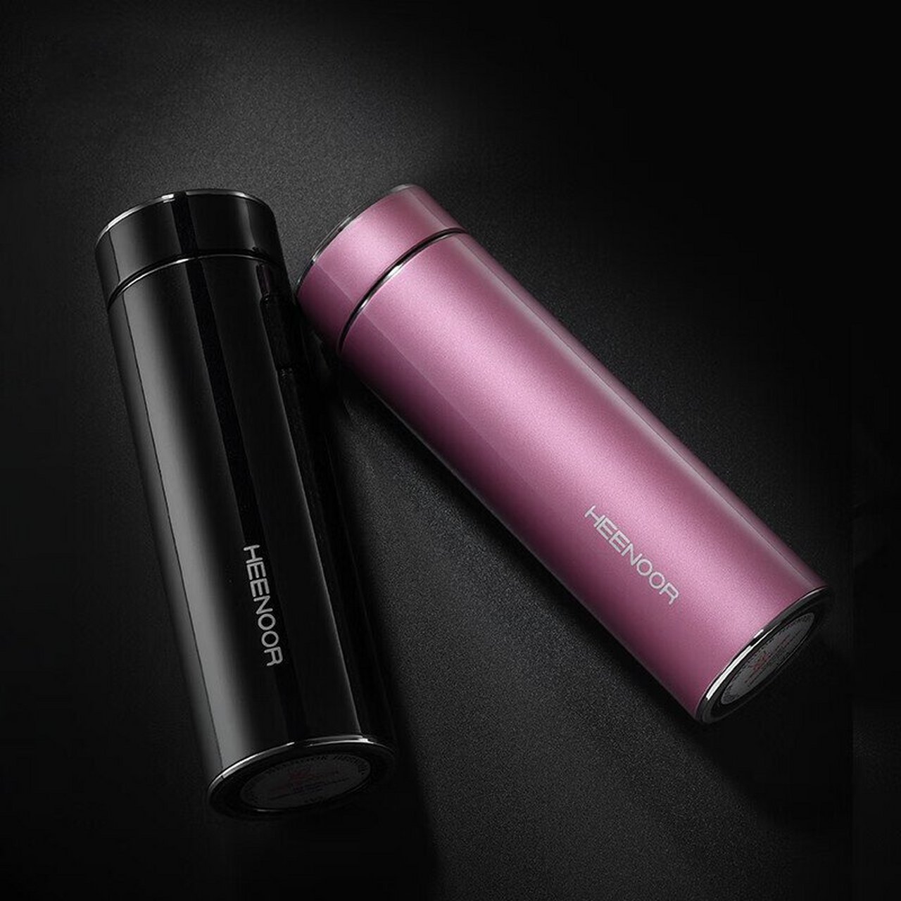 希诺纯钛保温杯 钛杯保温杯高档商务办公泡茶杯男女士便携车载水杯