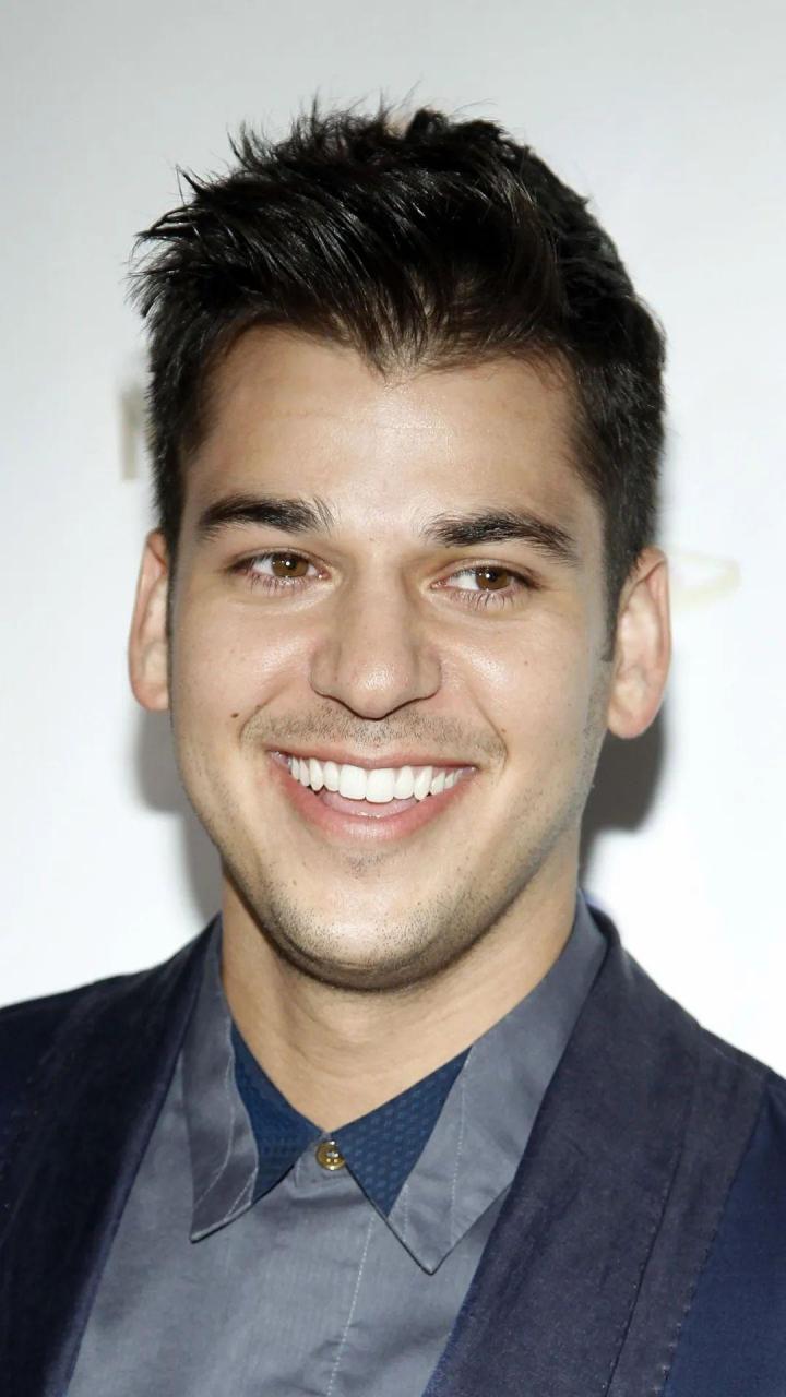 卡戴珊家族唯一的男丁今年36岁的 rob kardashian