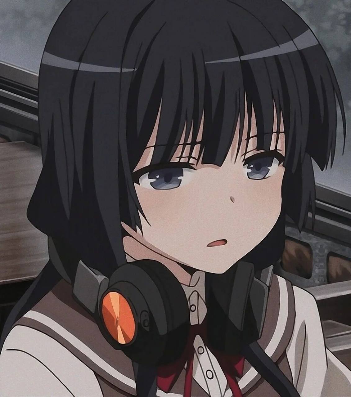 高冷女孩;动漫头像 点个赞