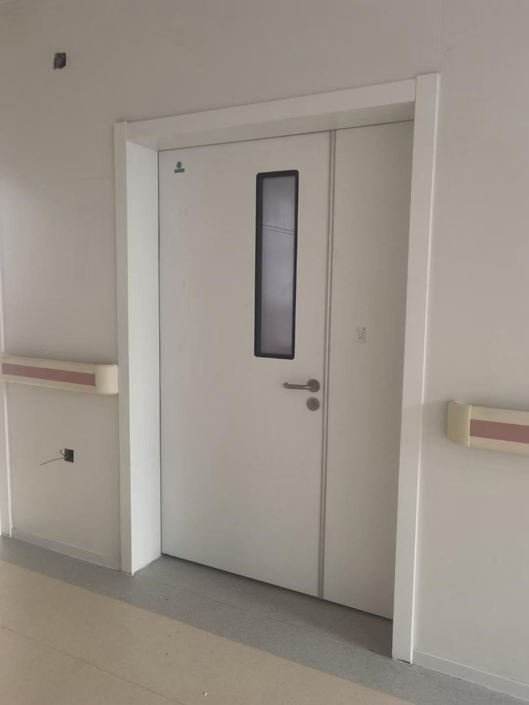 医用门 专业生产厂家 钢质医用门医用树脂门 施工现场实拍 医用钢质门