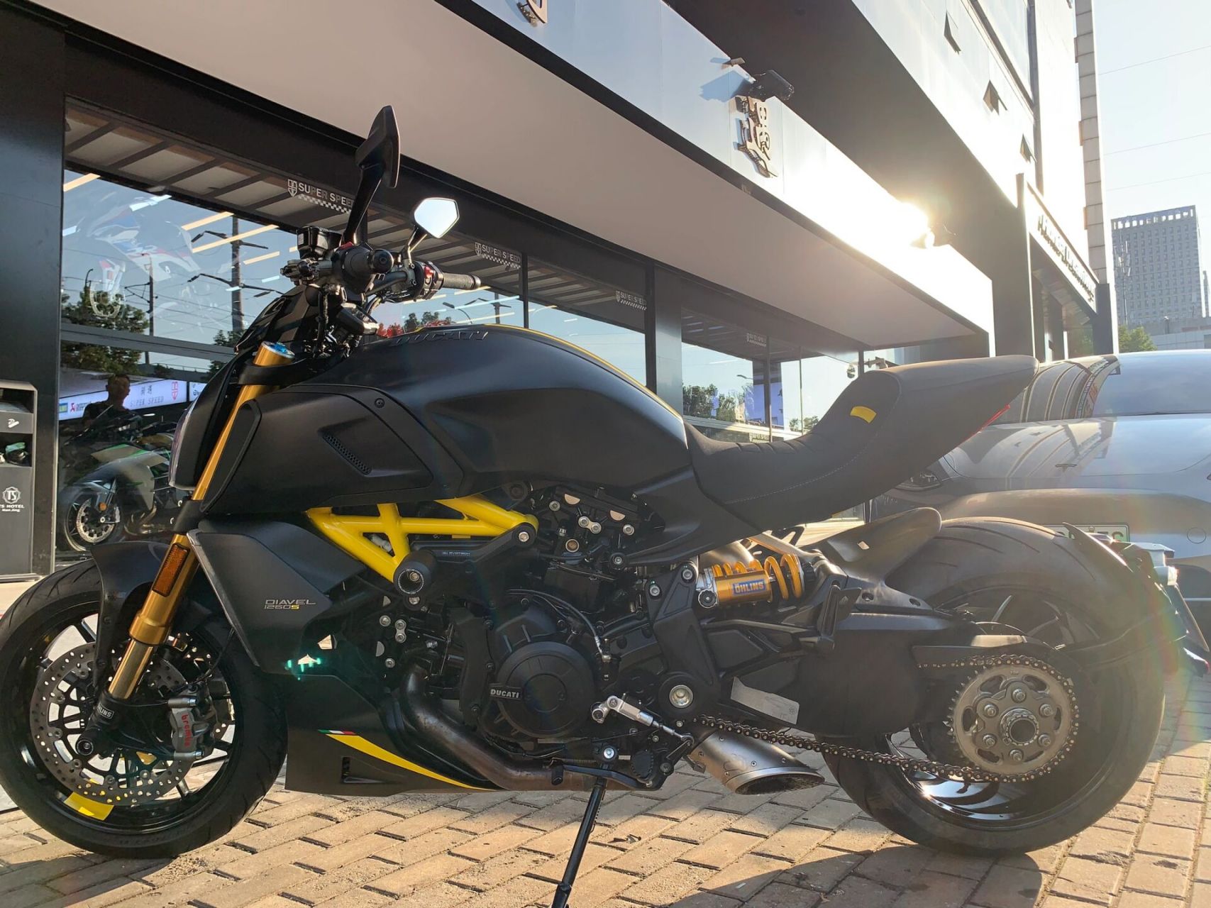 杜卡迪大魔鬼1260s 22年五月上牌 一手户 5300km 透明离合 特米排气