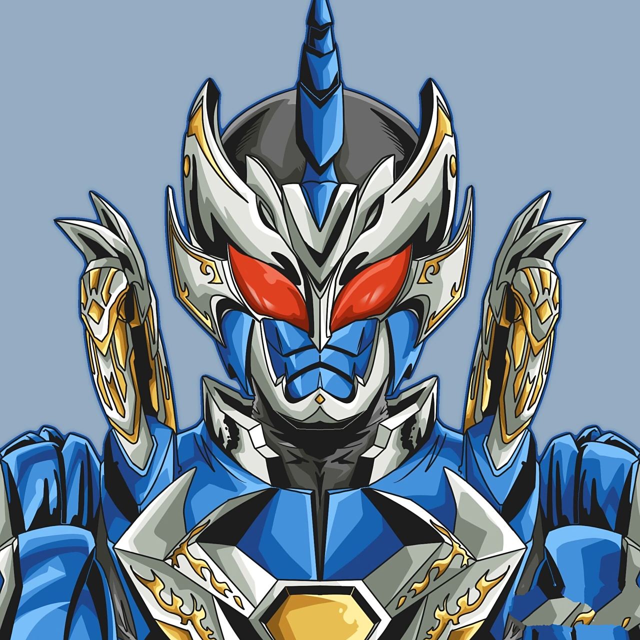 一代铠甲勇士头像来啦～ 炎龙侠 升腾炎上就是焰火的力量 无限 就是火