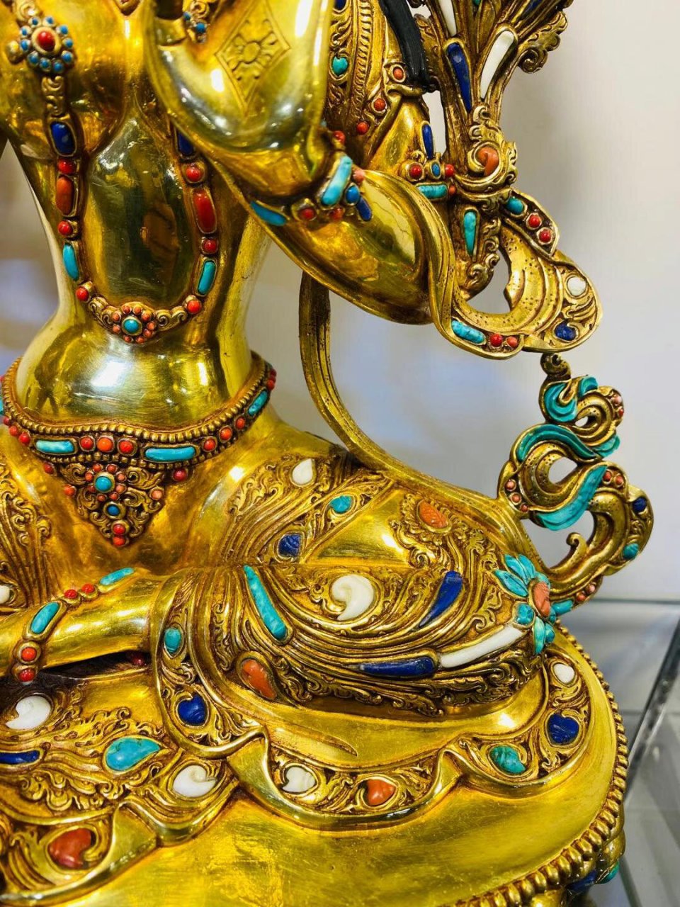 尼泊尔精品佛像 女度母