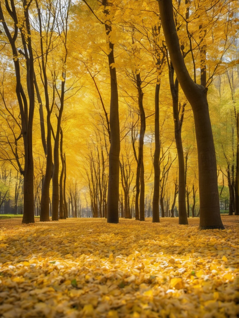 重庆中央公园秋天图片图片
