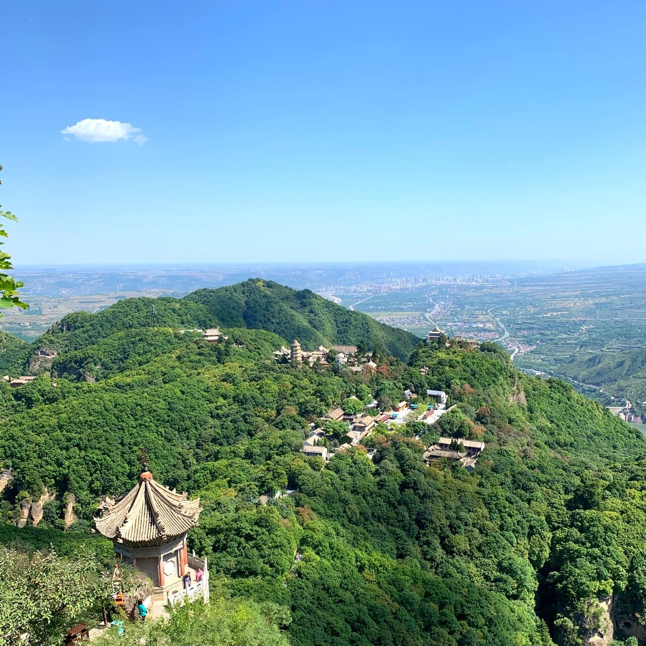 甘肃平凉|崆峒山 崆峒山美景在山顶尽收眼底 崆峒山景区如果带了宝宝