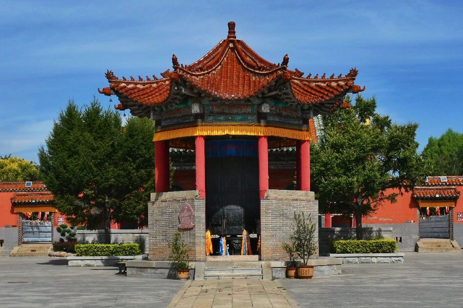 瑞应寺冠礼 到达瑞应寺的时间是2023年8月27日上午十点,门票30,记者证