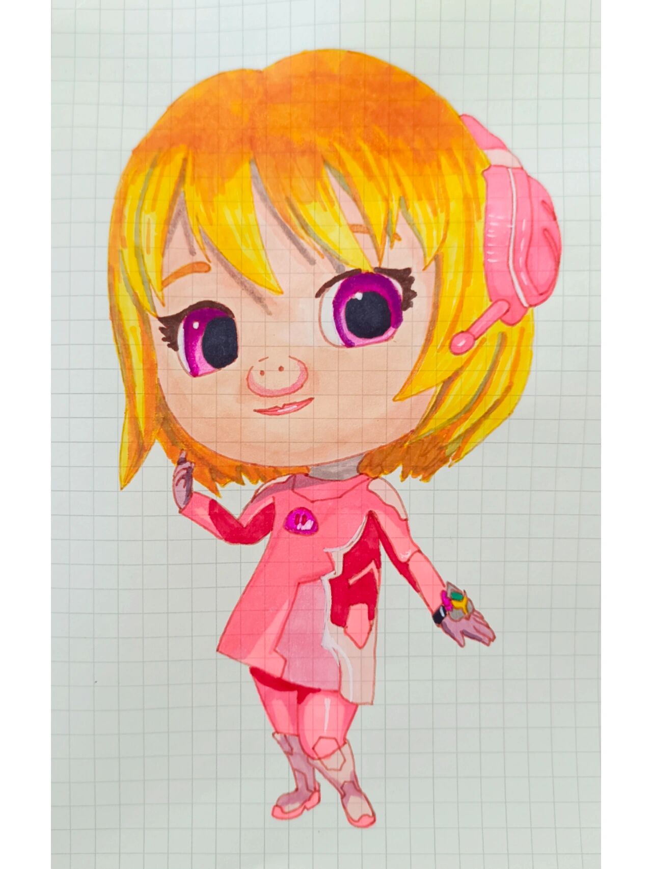 猪猪侠菲菲画法来了哈