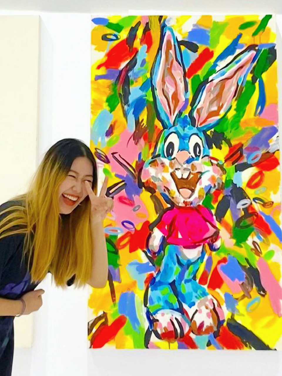 艺术家|曲家瑞老师创作的兔子,童趣又治愈!