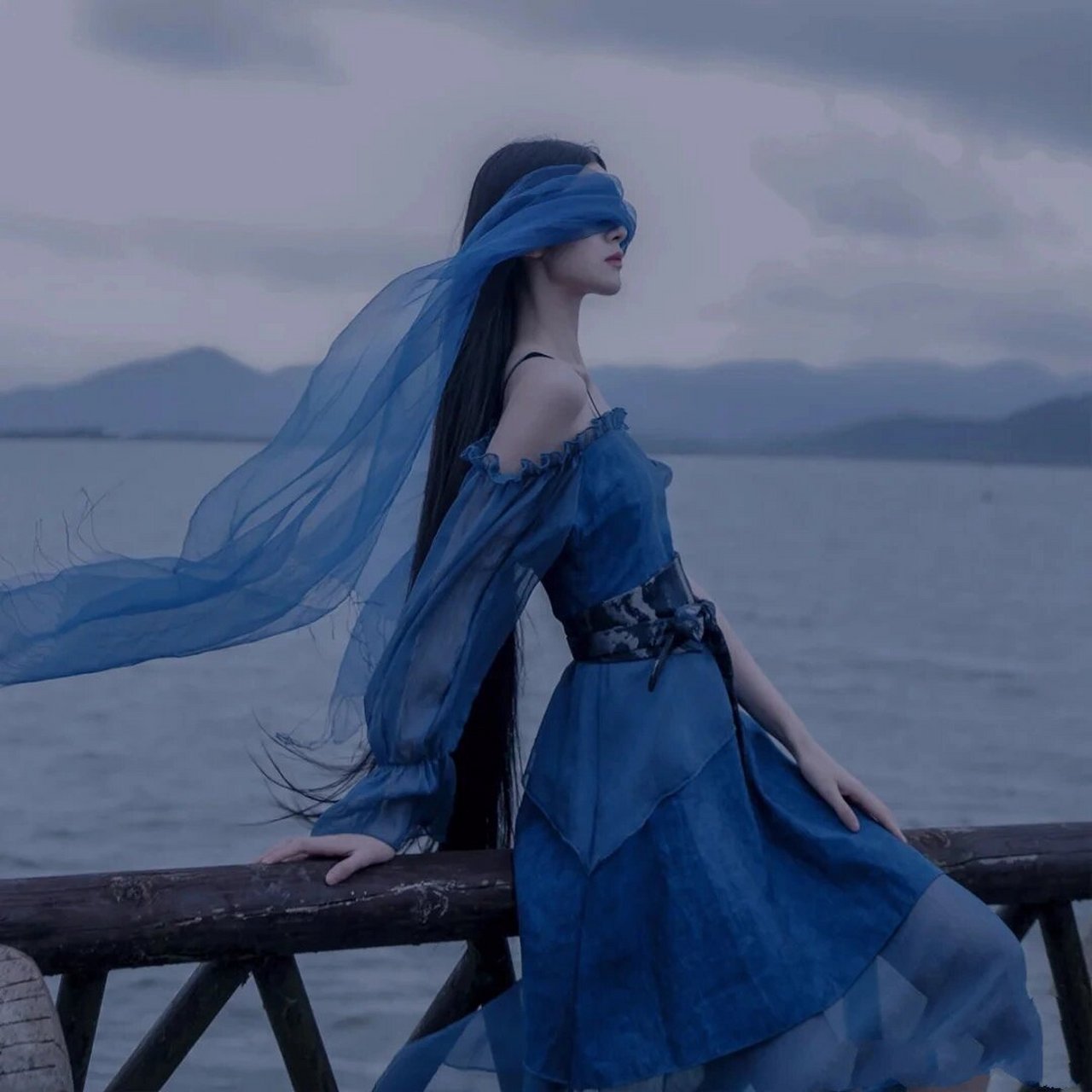 女生高质量高冷霸气真人头像