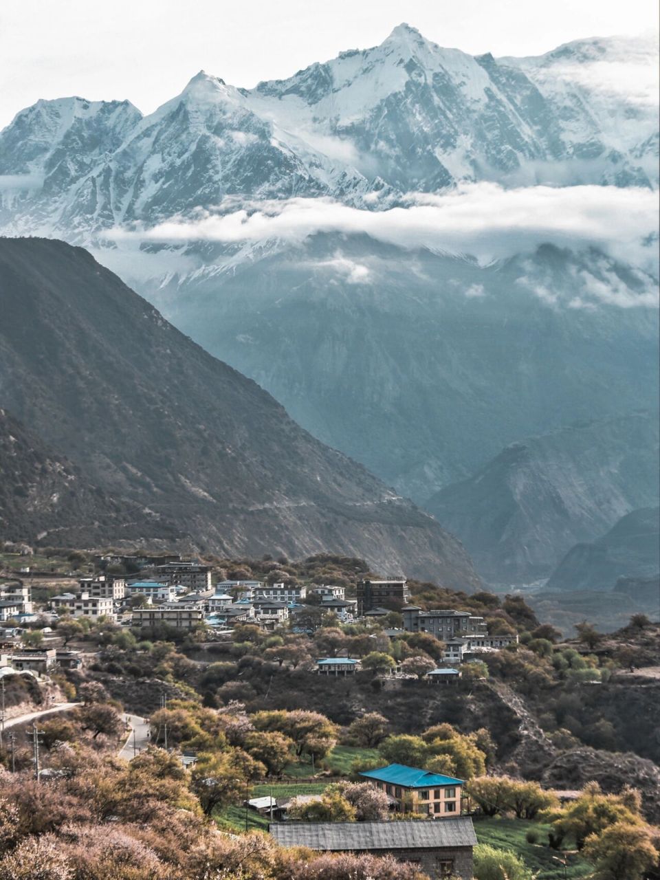 西藏林芝|雅鲁藏布大峡谷索松村两日攻略 94行程 湍急的雅鲁藏布江