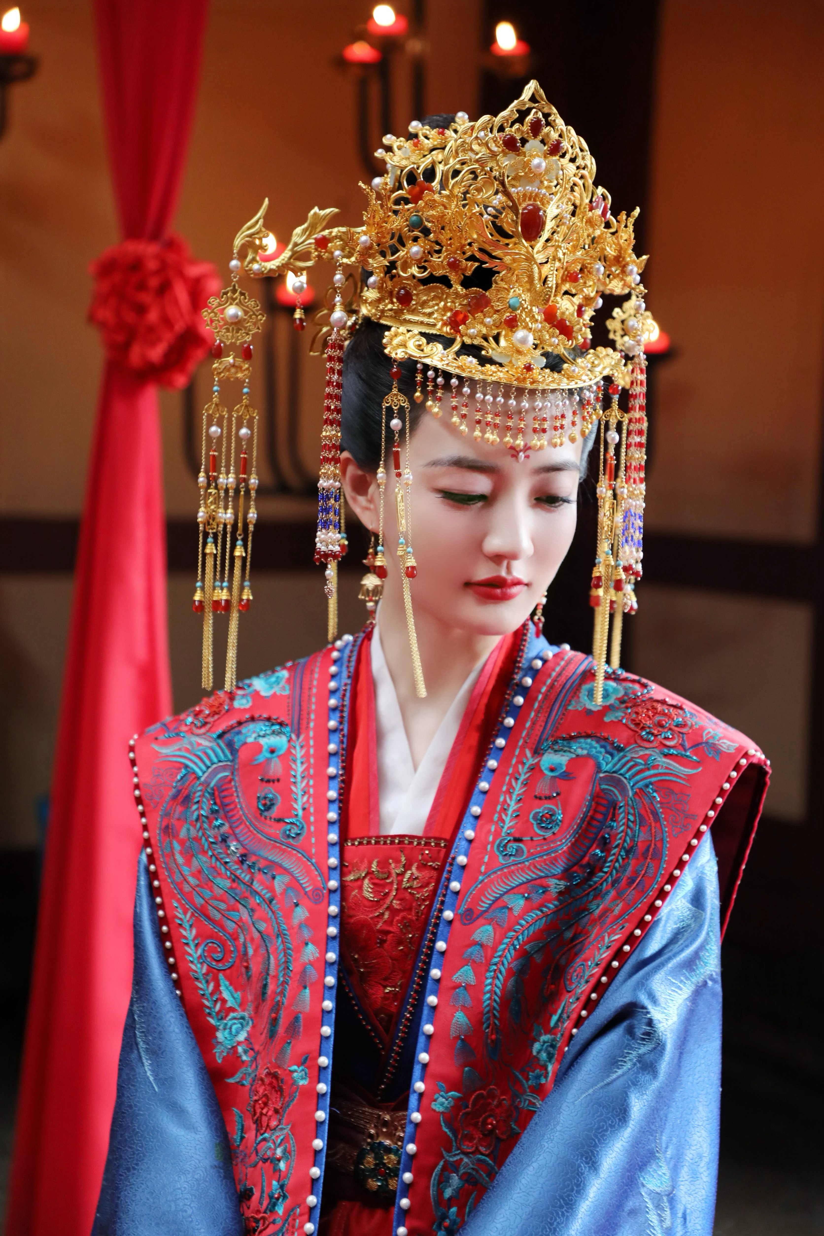 沈丹青画舫#千里红妆,万里霓裳,光风霁月不负好时光#徐璐披荆斩棘的