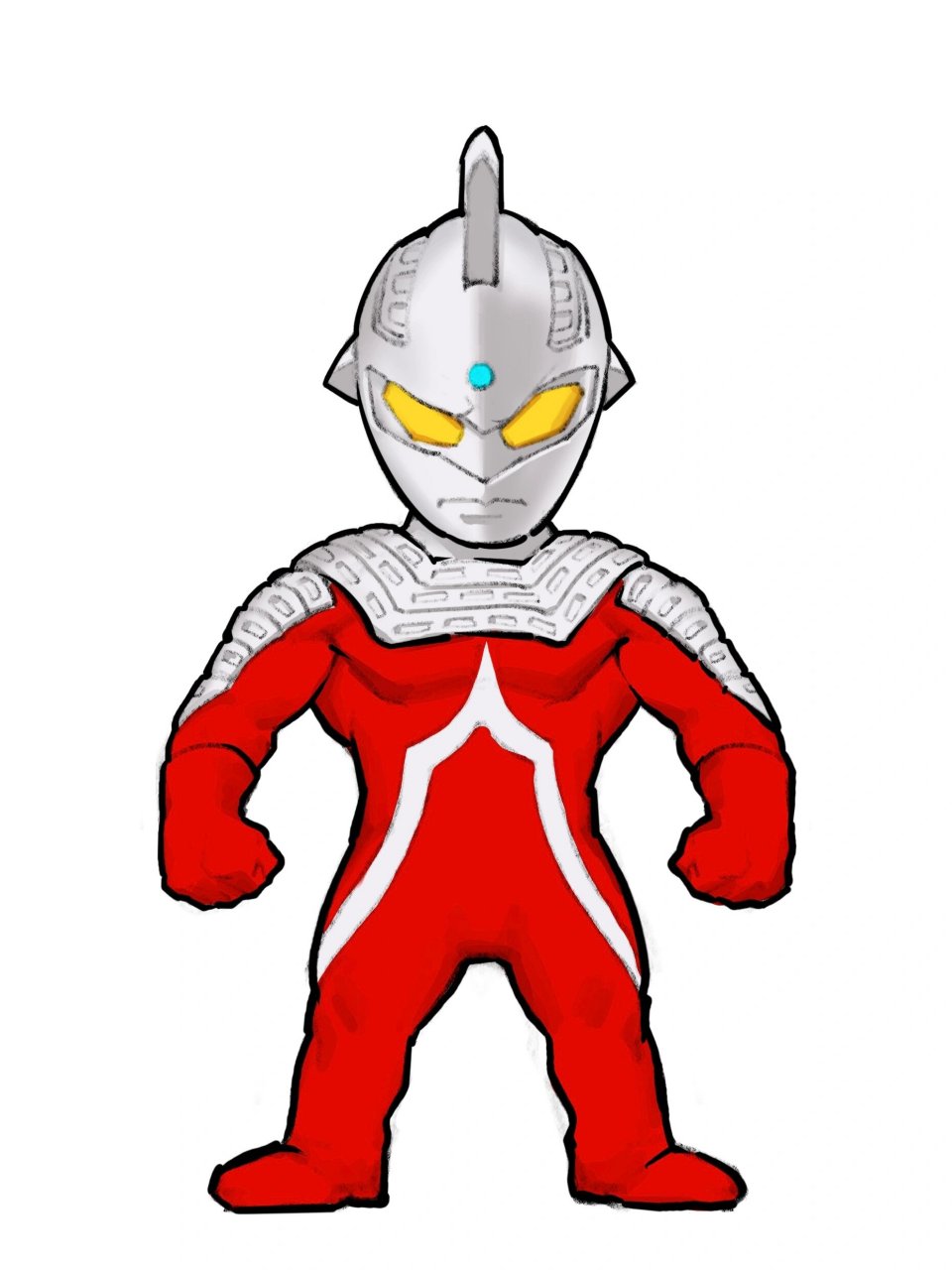 奥特曼简笔画合集