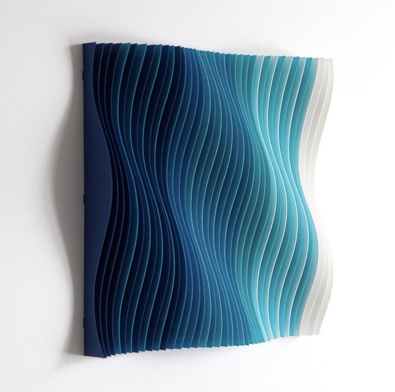 纸艺作品72三维立体纸雕 三维立体的纸雕,制作非常的简单,但视觉上