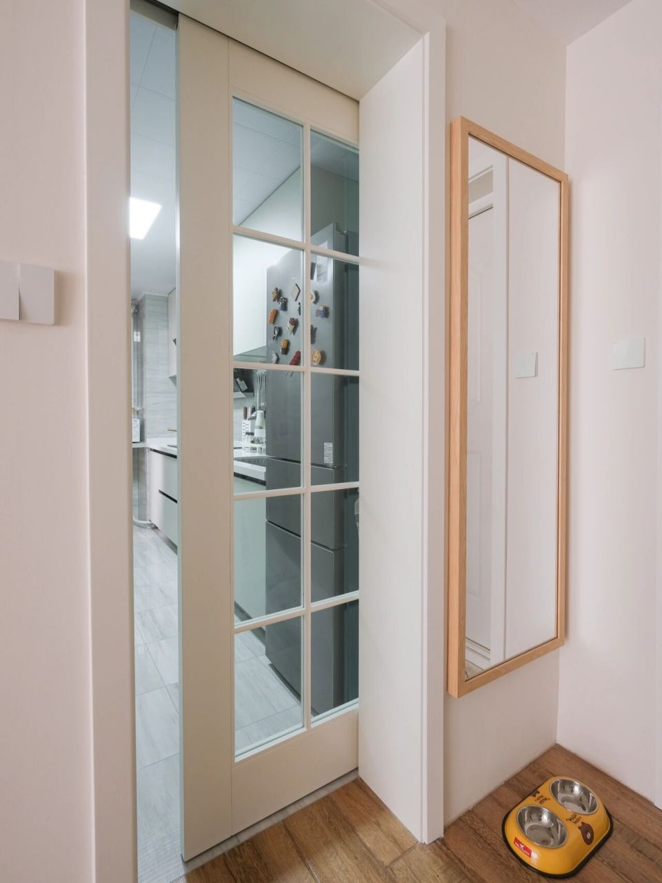 90实拍|50平两居室的简单装修