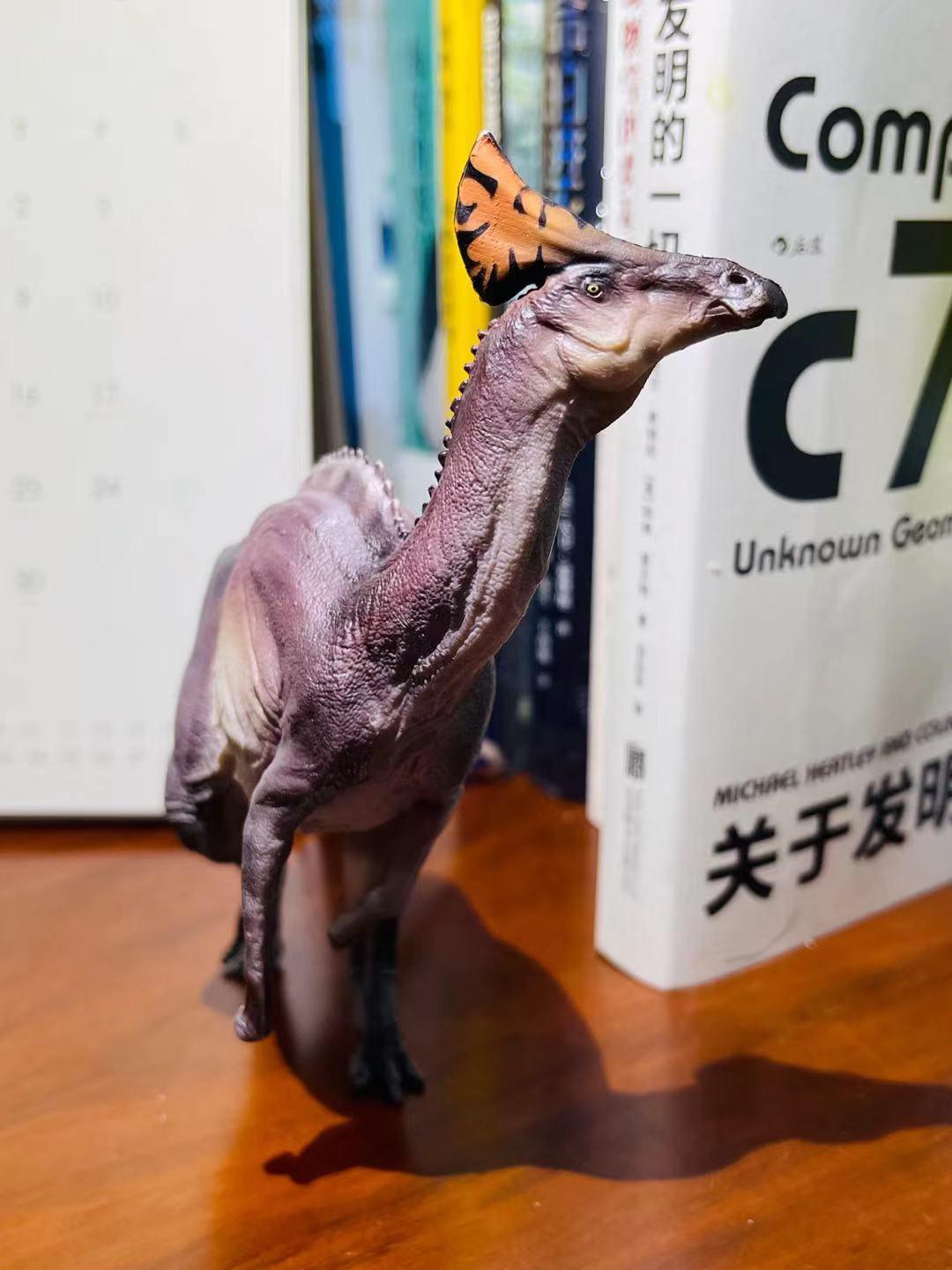 江泓 的想法: 恐龙大王新品:扇冠大天鹅龙(olorotitan) 扇冠大天鹅龙