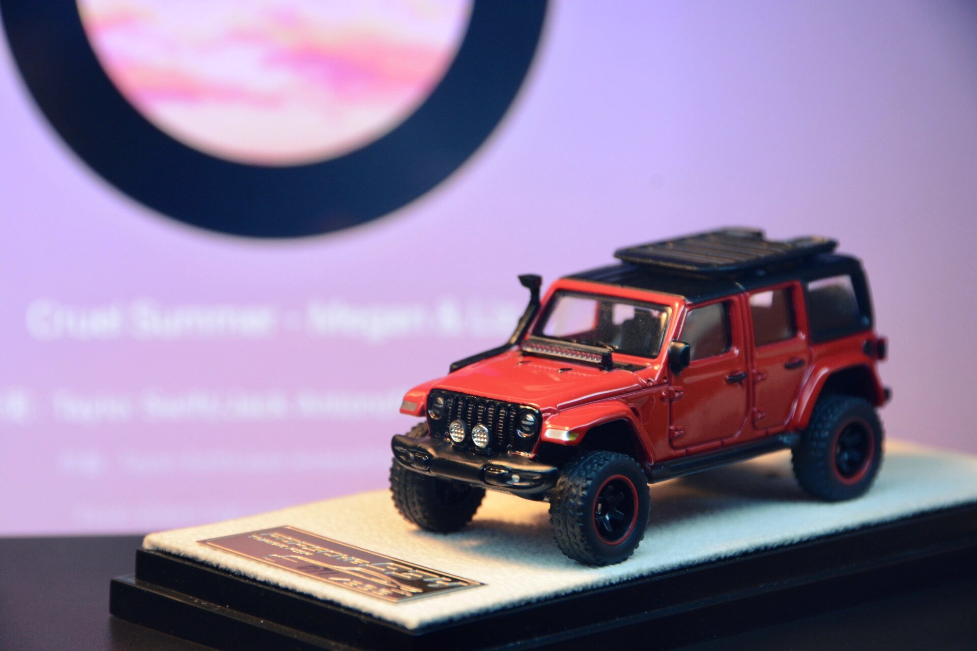 1:64 jeep牧马人玩具小车07小改 素车品牌是拓意,型准还原不错,整车