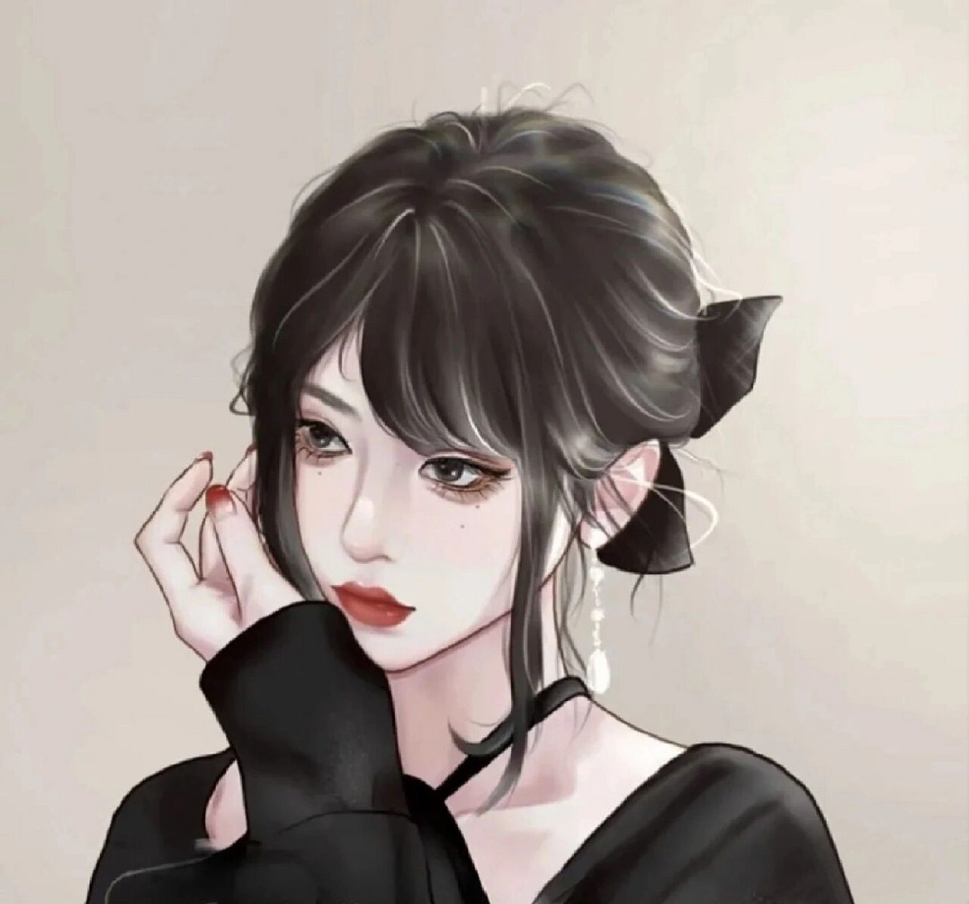 高冷女孩霸气头像来了