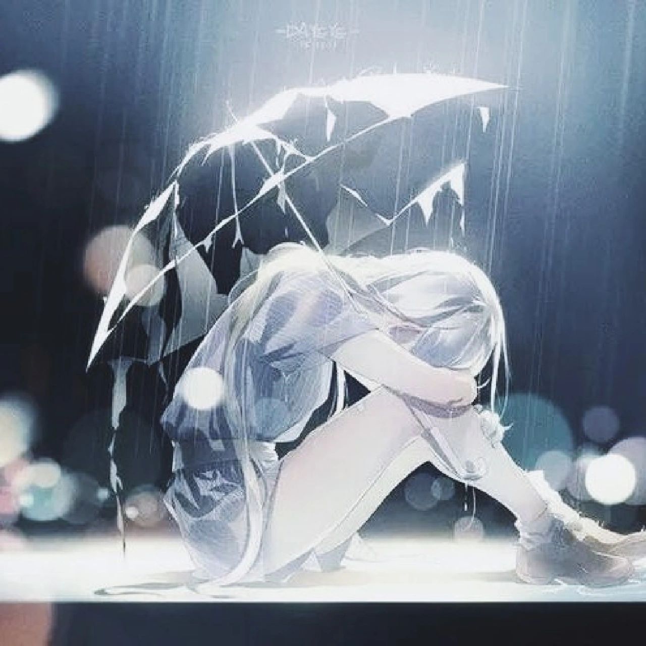 伤心绝望的图片 伤心01