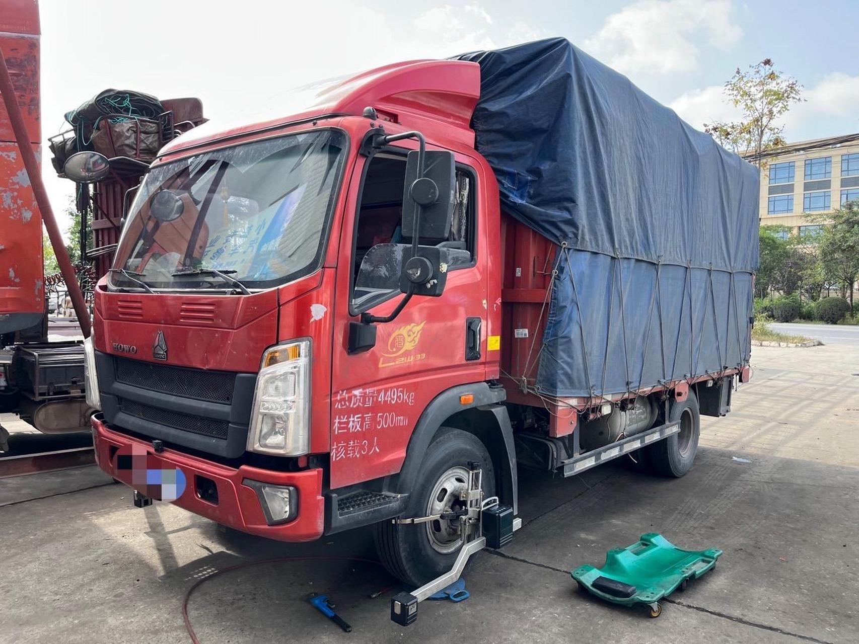 朋弟大车四轮定位.