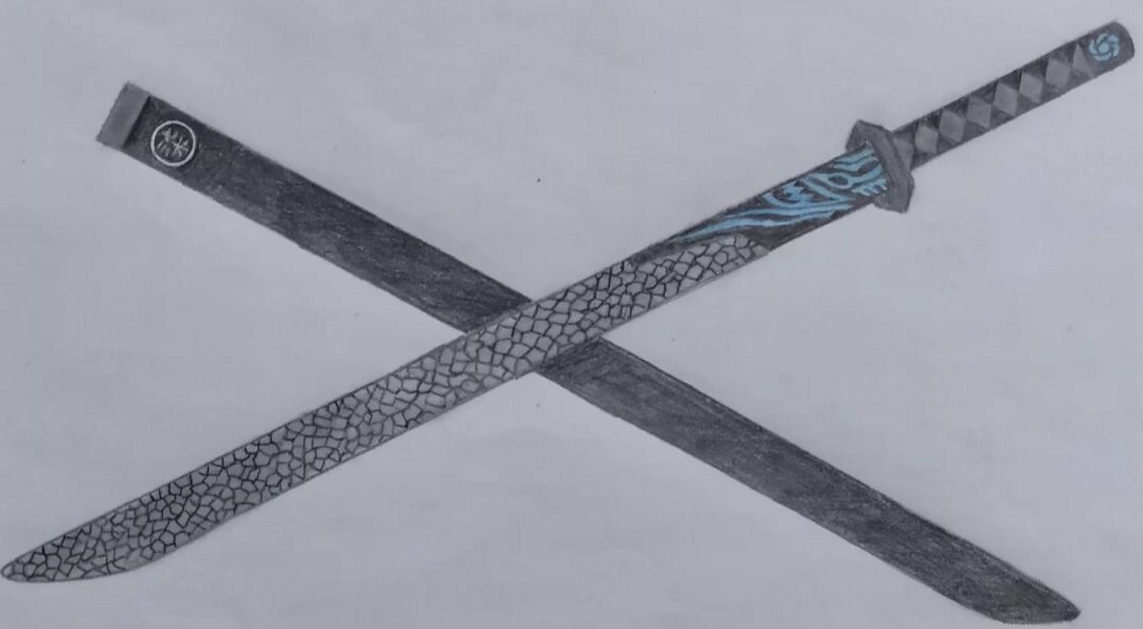 魔刀千刃的画法. 魔刀千刃的画法.