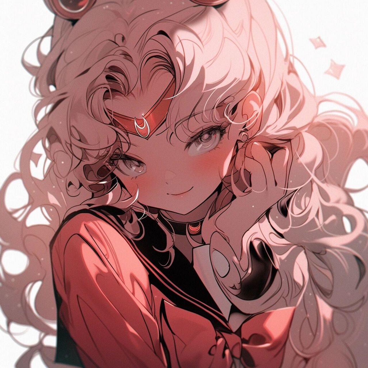 midjourney/旧漫酷拽女生头像 关键词分享 1970s anime, a girl with