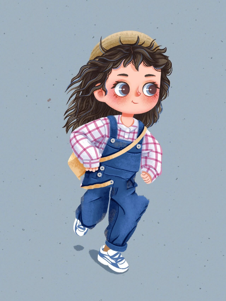 q版人物插画合集|九宫格插画汇总 第三个九宫格的人物插画合集,继续