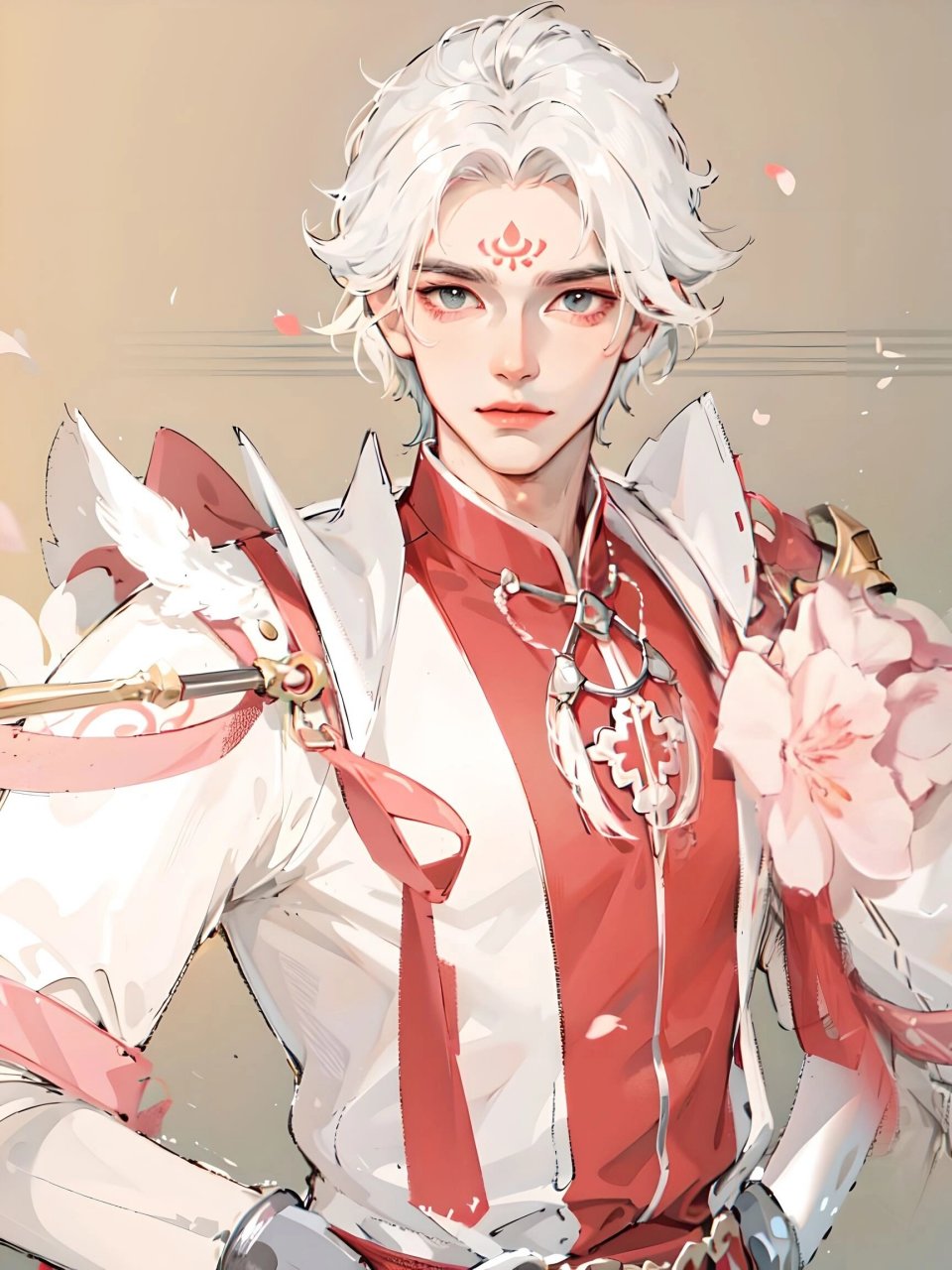 武陵仙君(or桃夭)🌸头像壁纸分享🌸 桃李春风,不如一眼回眸🌸