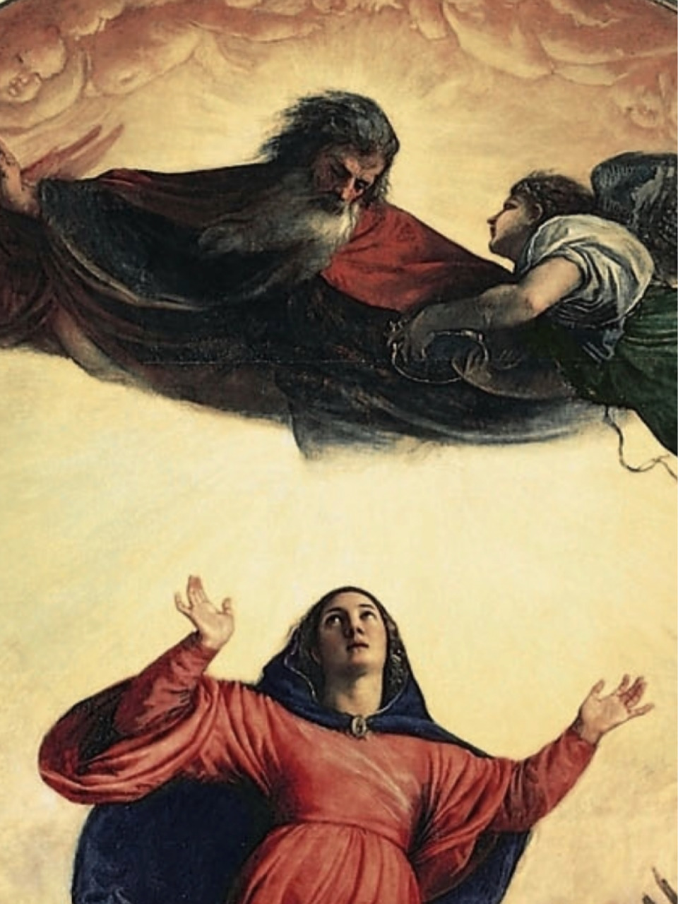 96 《圣母升天》是提香在威尼斯绘制的第一幅名画,在此后不久他便