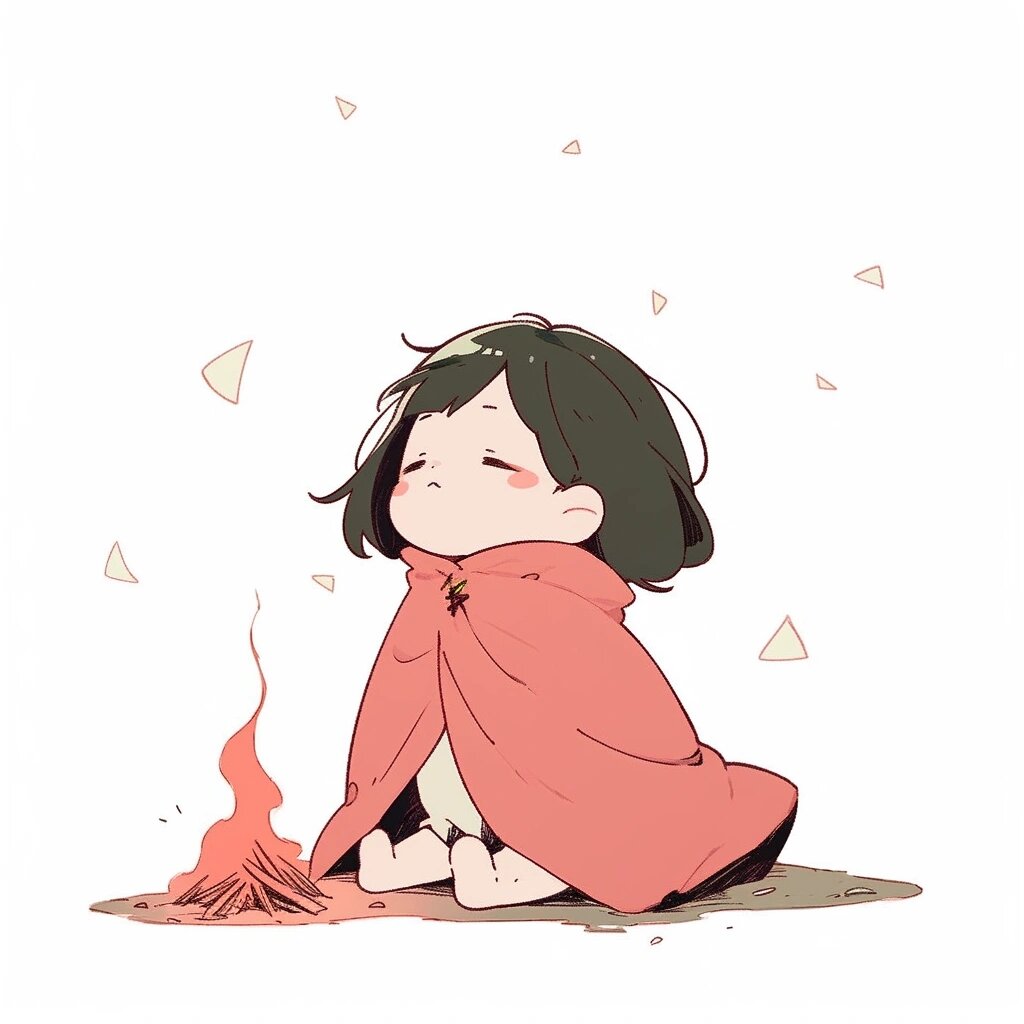 冷的图片可爱 发抖