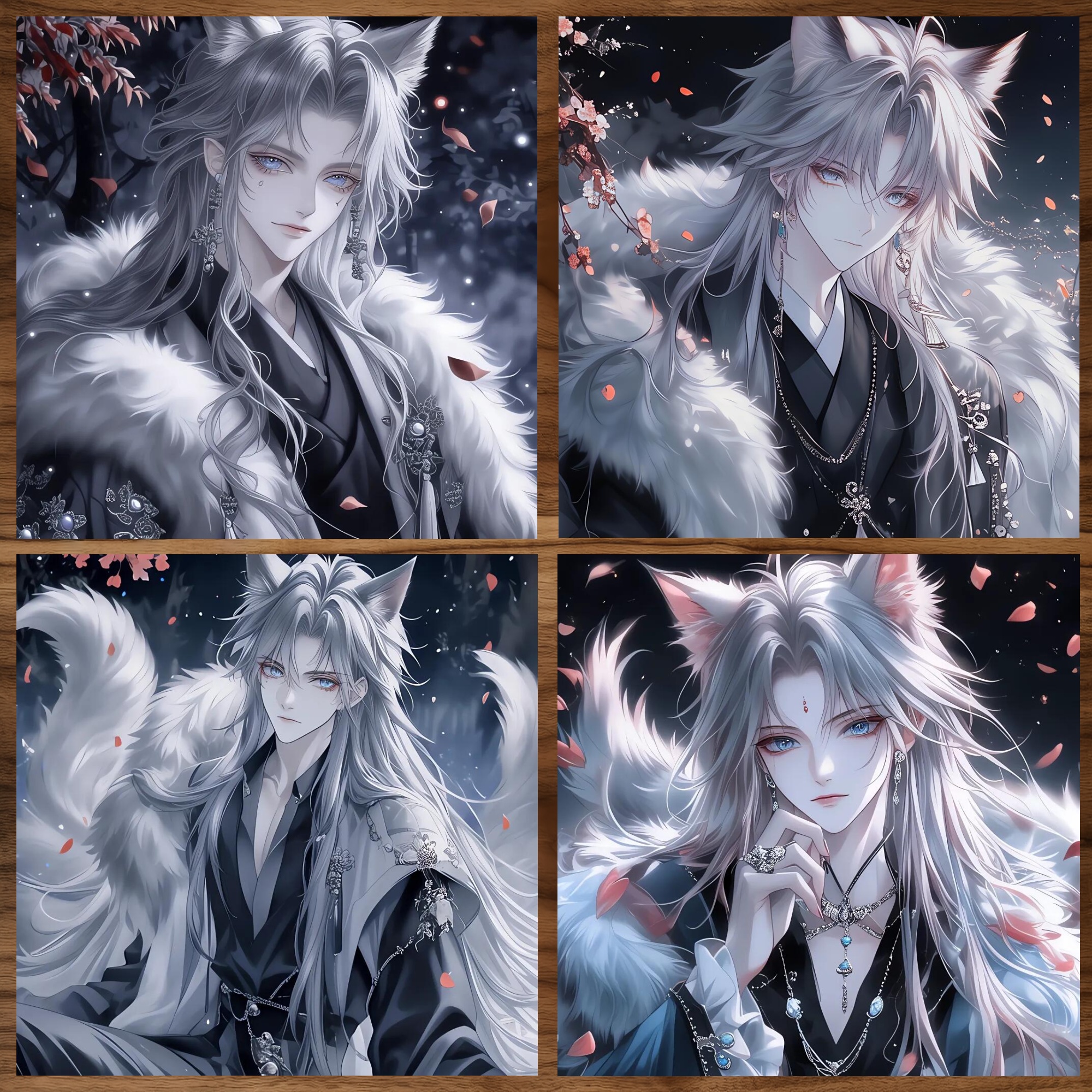 狐族少年清冷高雅古风头像