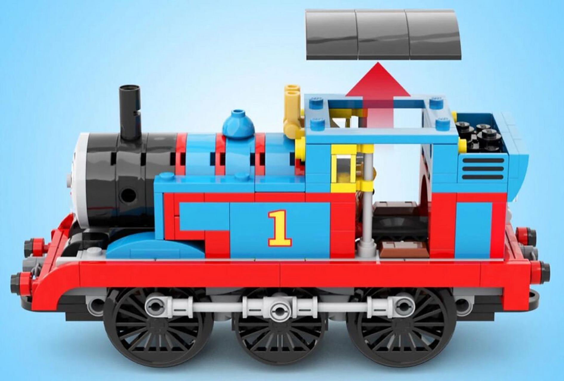 乐高moc-托马斯小火车 thomas the tank engine by kaijubuildz ideas