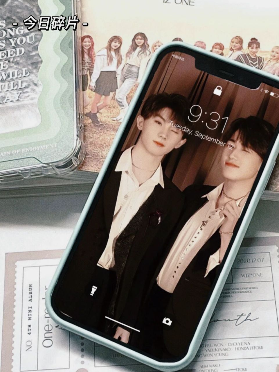 今日壁纸  祺轩也超甜!