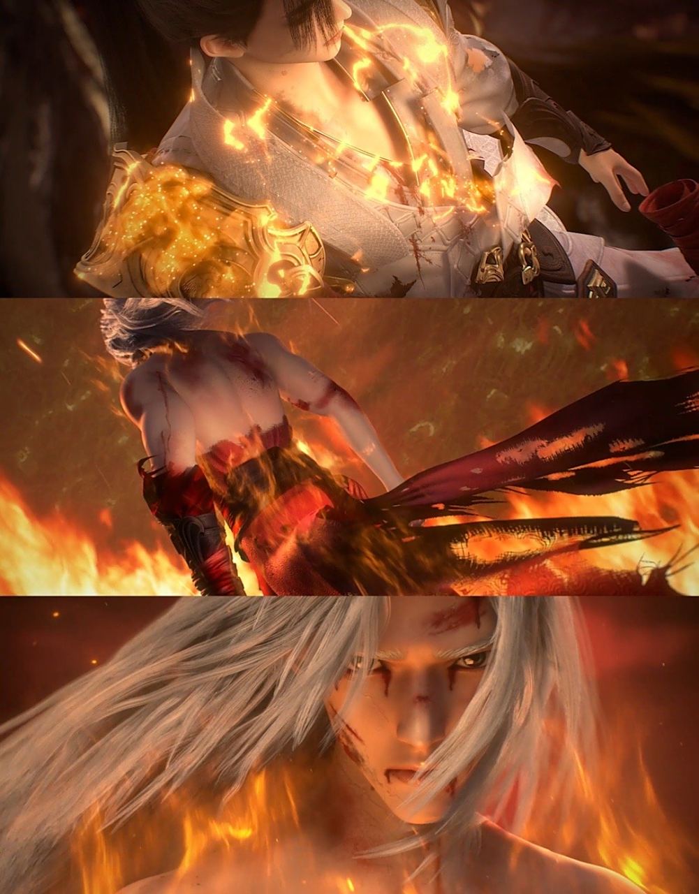 为了天下苍生,救百姓于水火之中,和战力悬殊的最后一神黄羽大战,只能