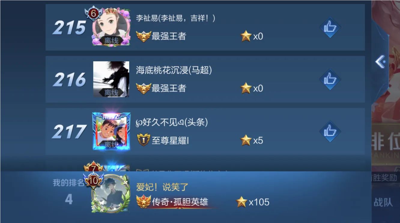 大家有没有觉得现在王者荣耀的段位有点奇怪啊?