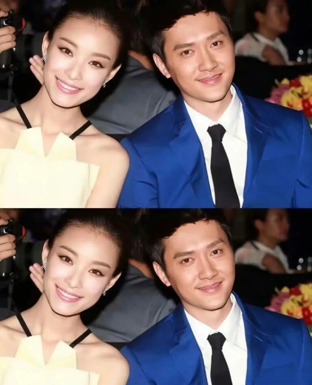 冯绍峰当初对倪妮一见钟情主动追求倪妮很快在一起啦!